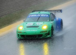 Monsoon conditions for the Falken 911.